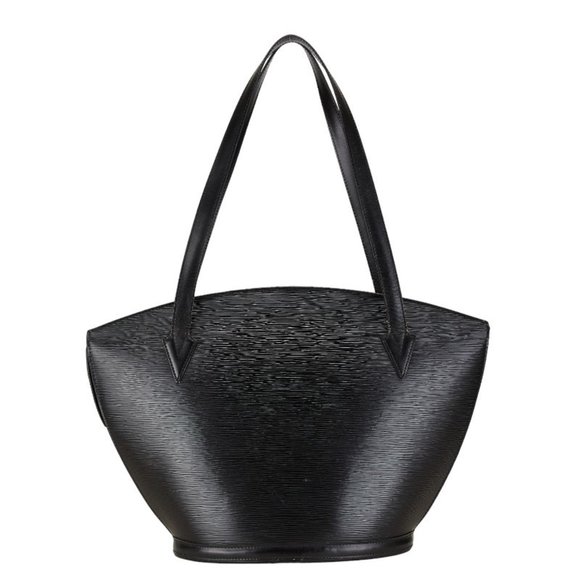Louis Vuitton Epi Saint Jacques Shoulder Bag Handbag M52262 Noir Black Leathe...